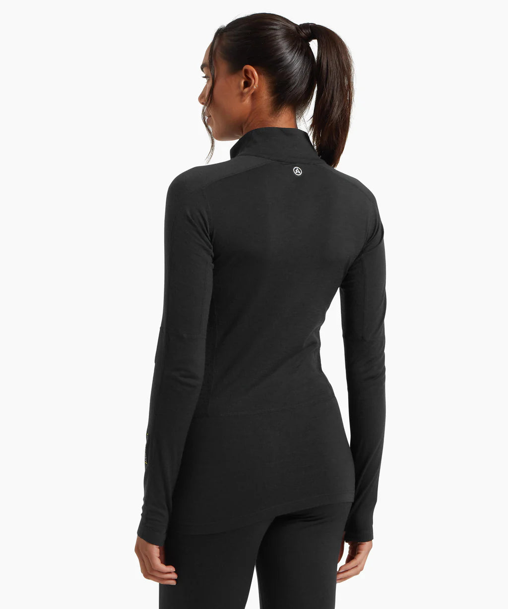 Artilect - Women's Boulder 125 1/4 Zip - Black
