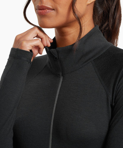 Artilect - Women's Boulder 125 1/4 Zip - Black
