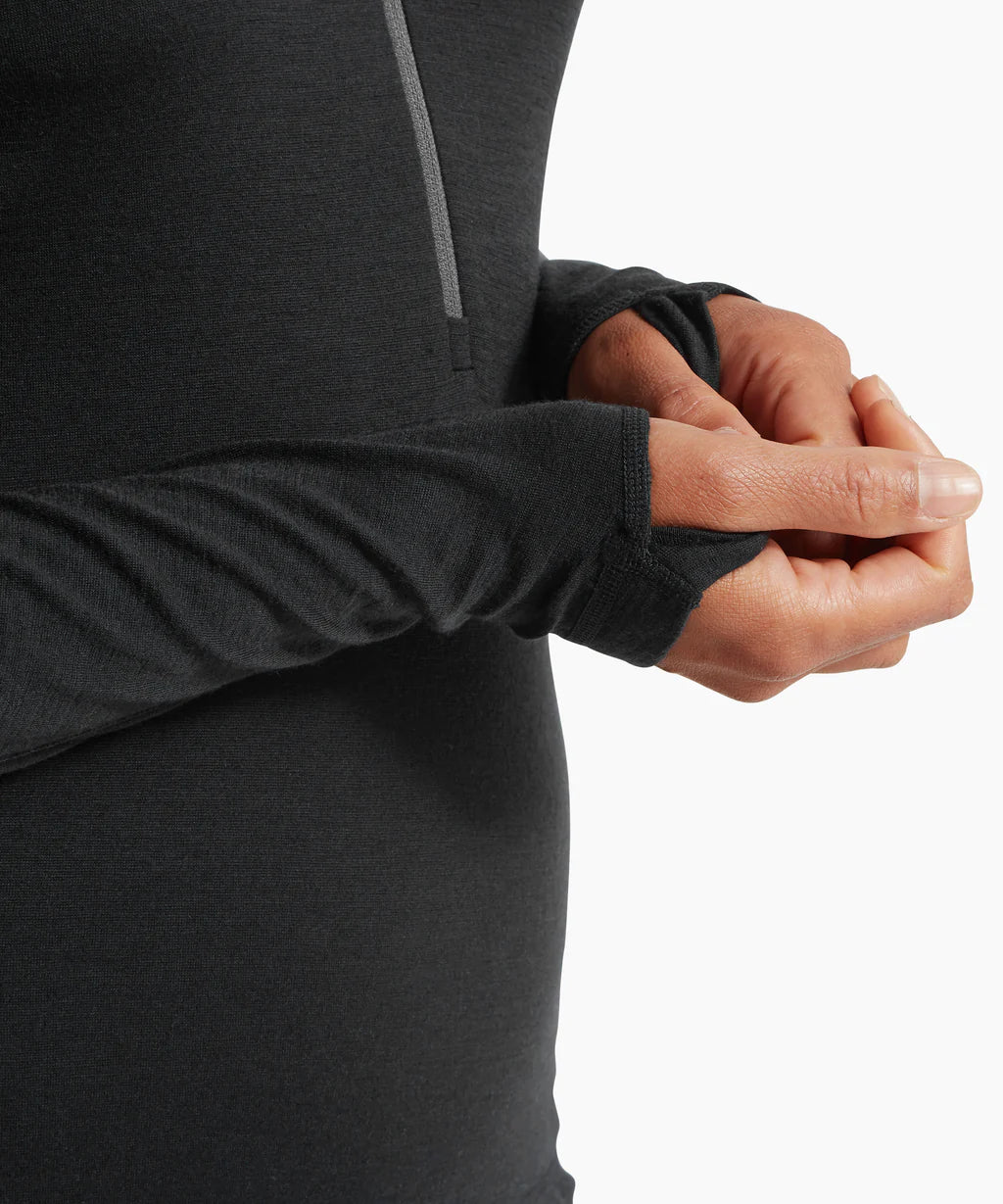 Artilect - Women's Boulder 125 1/4 Zip - Black