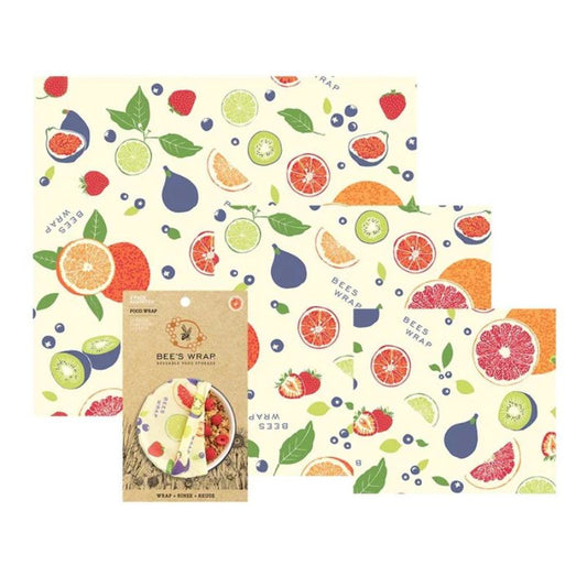 Bees Wrap - Assorted 3 Pack - Fresh Fruit