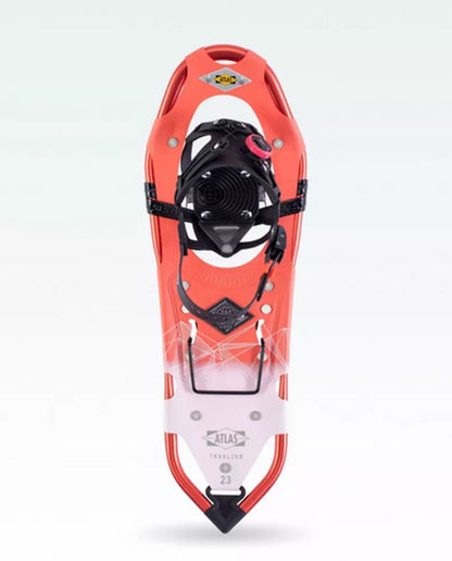 Atlas - Treeline Women's Snowshoes - Dark Coral