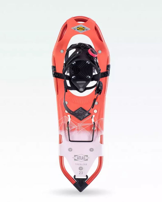 Atlas - Treeline Women's Snowshoes - Dark Coral