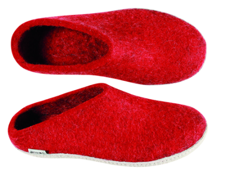 Glerups - Slip On Wool Slipper - Forest