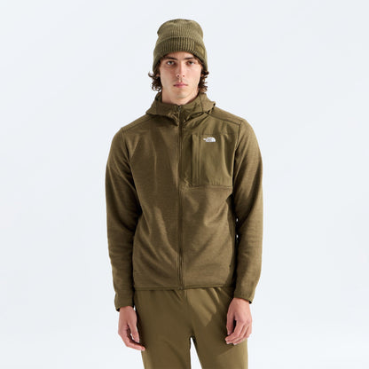 The North Face - Men's TNF Performance Fleece Full Zip Hoodie - Caraway Seed Dark Heather