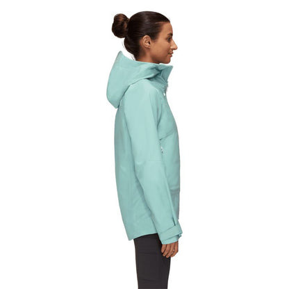 Mammut - Crater HS Hooded Jacket - Women's - Black-Magma