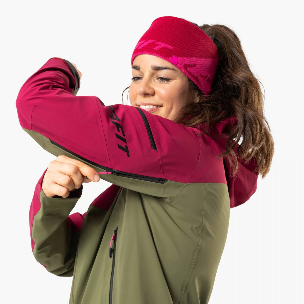 Dynafit - Beast Hybrid Jacket - Women's - Beet Red