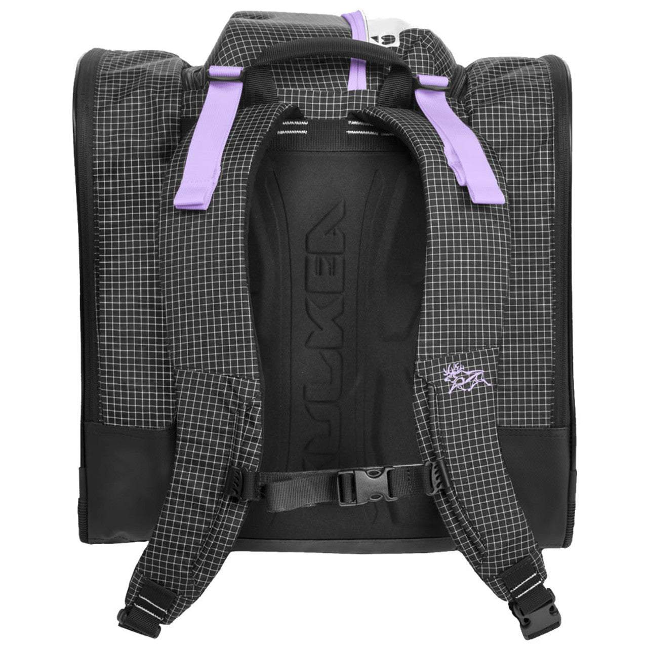 Kulkea - Powder Trekker Boot Bag - Black White Lavender