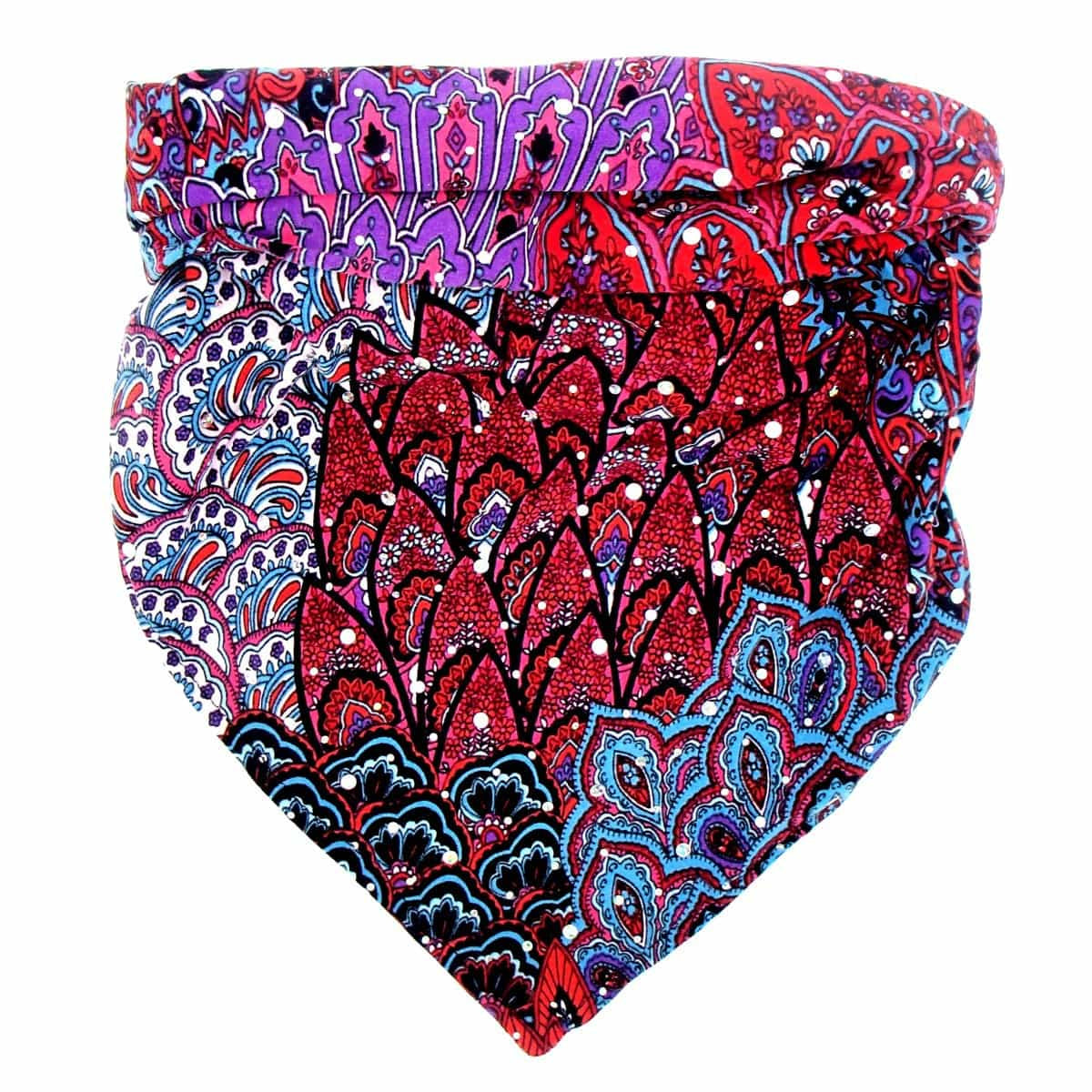 Choucas Hats - Bandit Neck Gaiter - No Sparkle Print