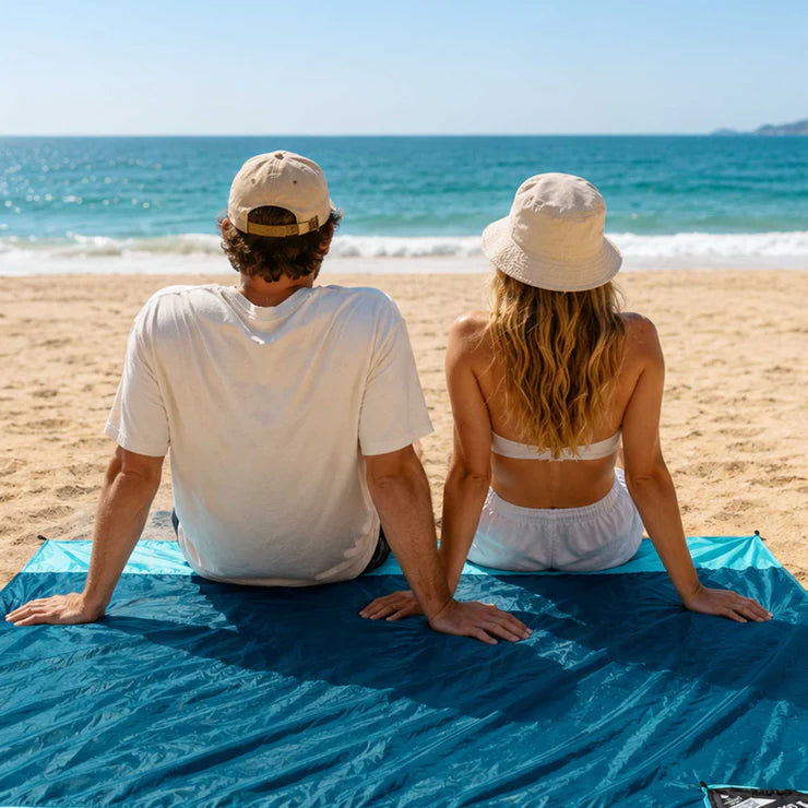 Grand Trunk - Parasheet Beach Blanket - Blue Lagoon