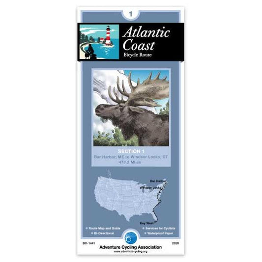 Adventure Cycling - Atlantic Coast Section 1 - Bar Harbor, ME to Windsor Locks, CT