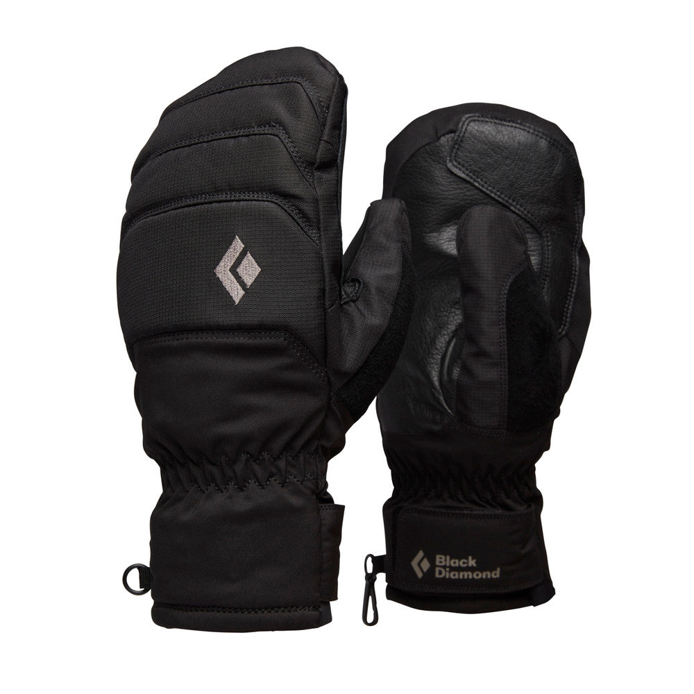 Black Diamond - Mission MX Mitts - Women's - Charcoal-Belay Blue