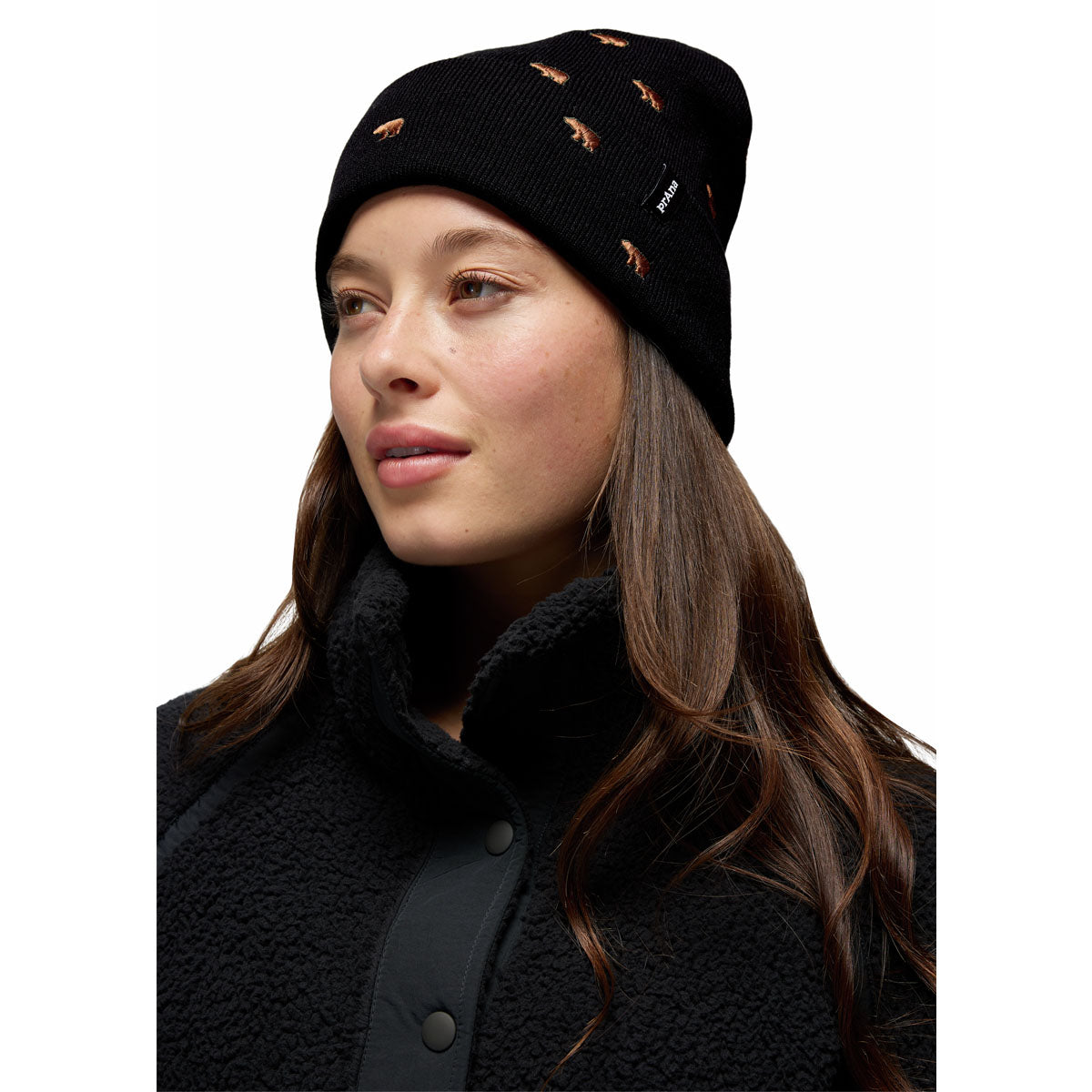 Prana - Wild Now Beanie - Black Bear