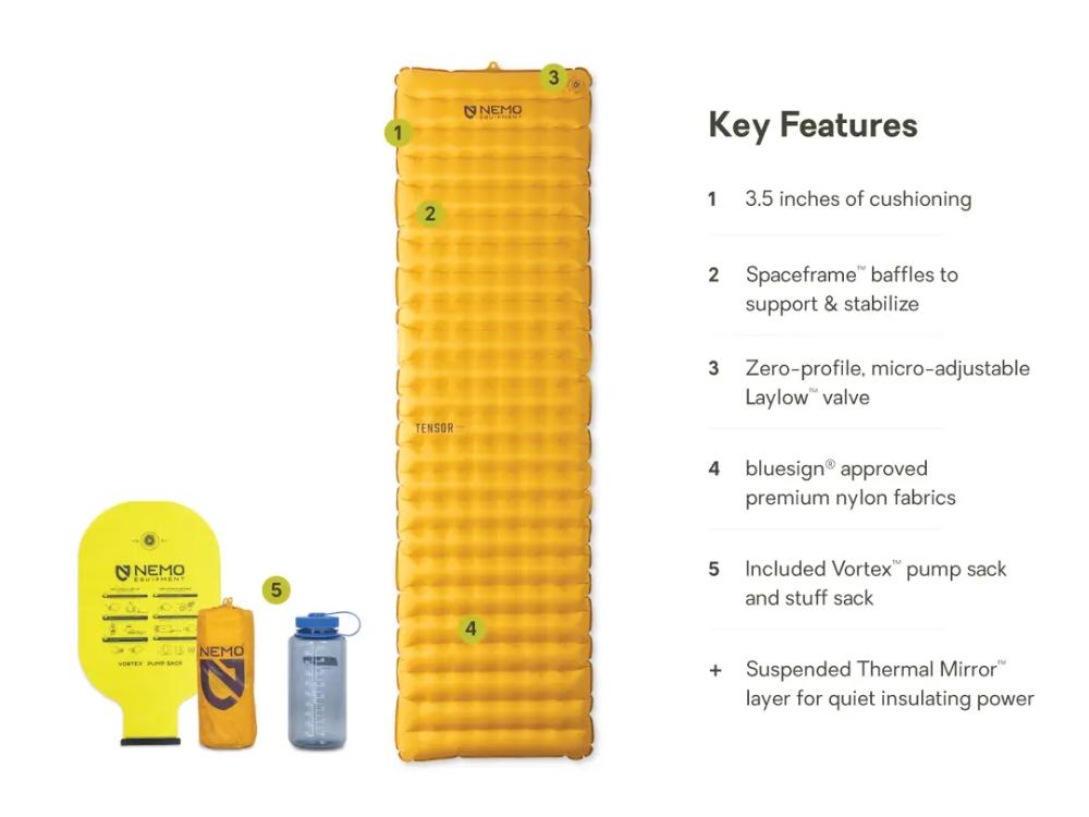 Nemo - Tensor Trail Ultralight Insulated Sleeping Pad