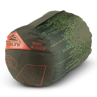 Kelty - Bestie Blanket - Winter Moss Treeline