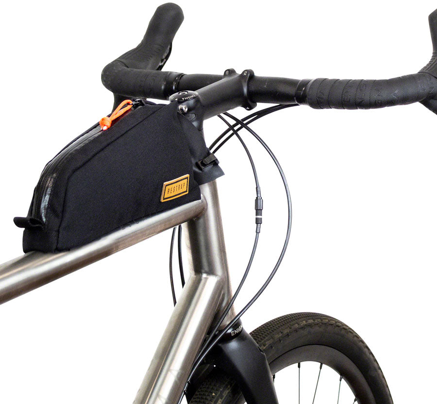 Restrap - Bolt-On Top Tube/ Stem Bag - Black