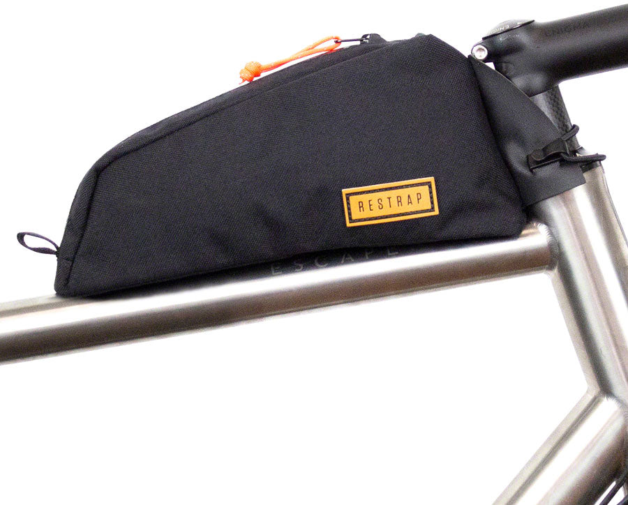 Restrap - Bolt-On Top Tube/ Stem Bag - Black