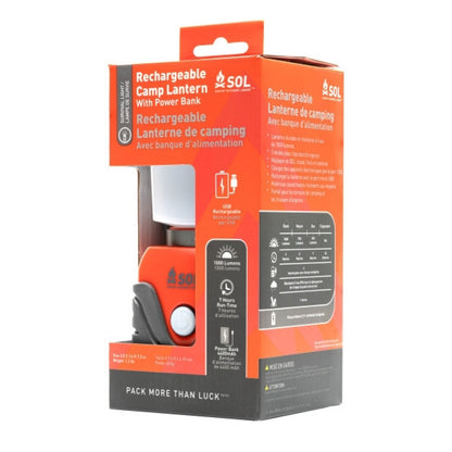 AMK - SOL Camp Lantern Recharge With Power Bank