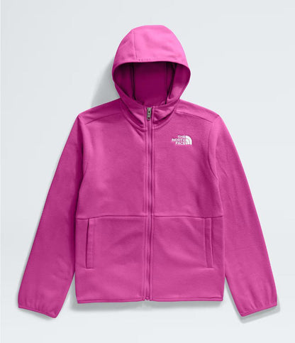 The North Face - Glacier Full Zip Hooded Jacket - Teen - Hero Blue