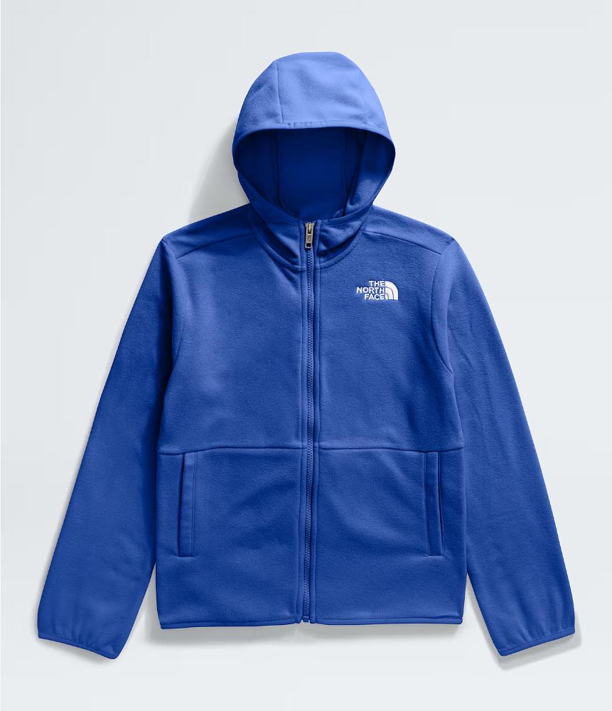 The North Face - Glacier Full Zip Hooded Jacket - Teen - Estate Blue