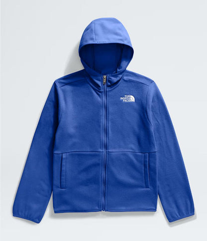 The North Face - Glacier Full Zip Hooded Jacket - Teen - Estate Blue