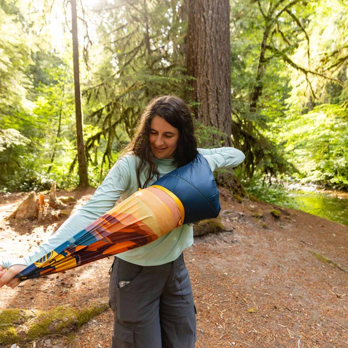 Rumpl - Original Puffy Blanket - Big Sur Fade