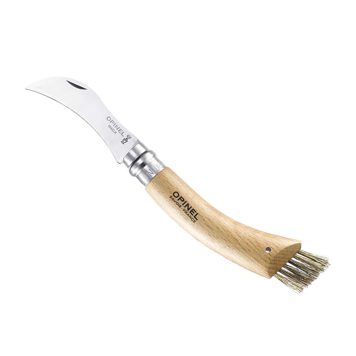 Opinel - No.08 Mushroom Knife w/Brush