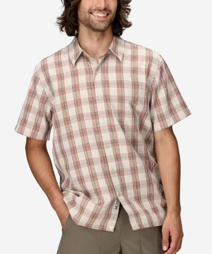 Marmot - Eldridge Novelty Classic Short Sleeve Shirt - Men's - Claystone Oliver Plaid