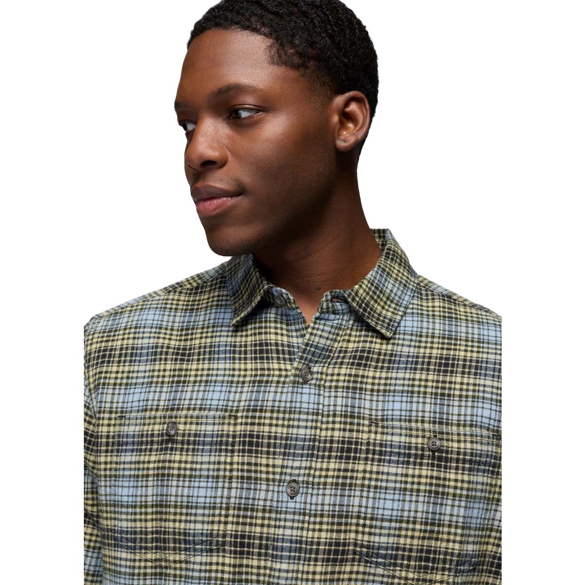 Prana - Dolberg Flannel Shirt - Black