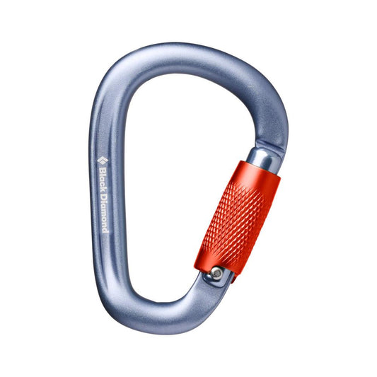 Black Diamond - Pearlock Twistlock Carabiner - Gray