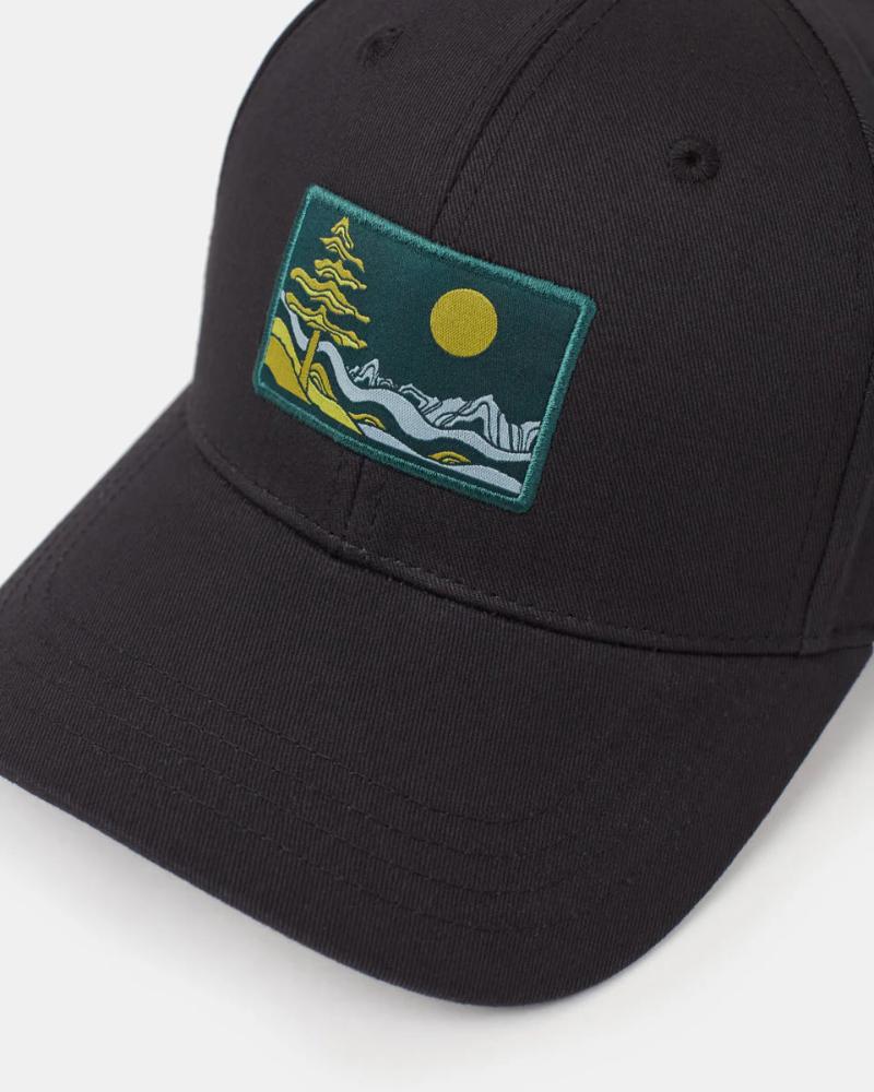 Tentree - Emerald Edge Elevation Hat - Agave Green/Darkest Spruce