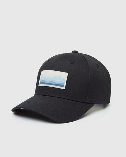 Tentree - Juniper Wave Elevation Hat - Meteorite Black/Blue Falls