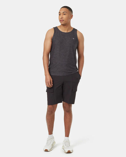 Tentree - Active Soft Knit Light Tank - Men's - Light Urban Green