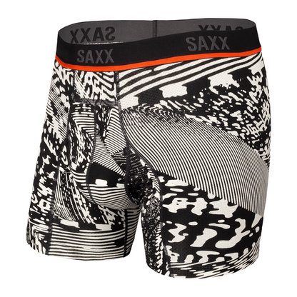 SAXX - Kinetic Light-Compression Mesh Boxer Brief - Blackout