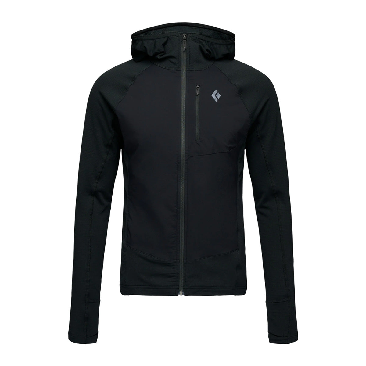 Black Diamond - Men's Coefficient LT Hybrid Hoody - Black-Black