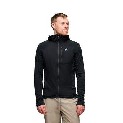 Black Diamond - Men's Coefficient LT Hybrid Hoody - Black-Black