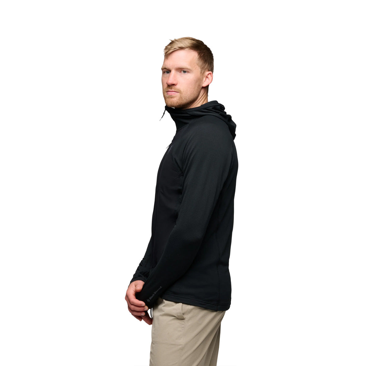 Black Diamond - Men's Coefficient LT Hybrid Hoody - Black-Black