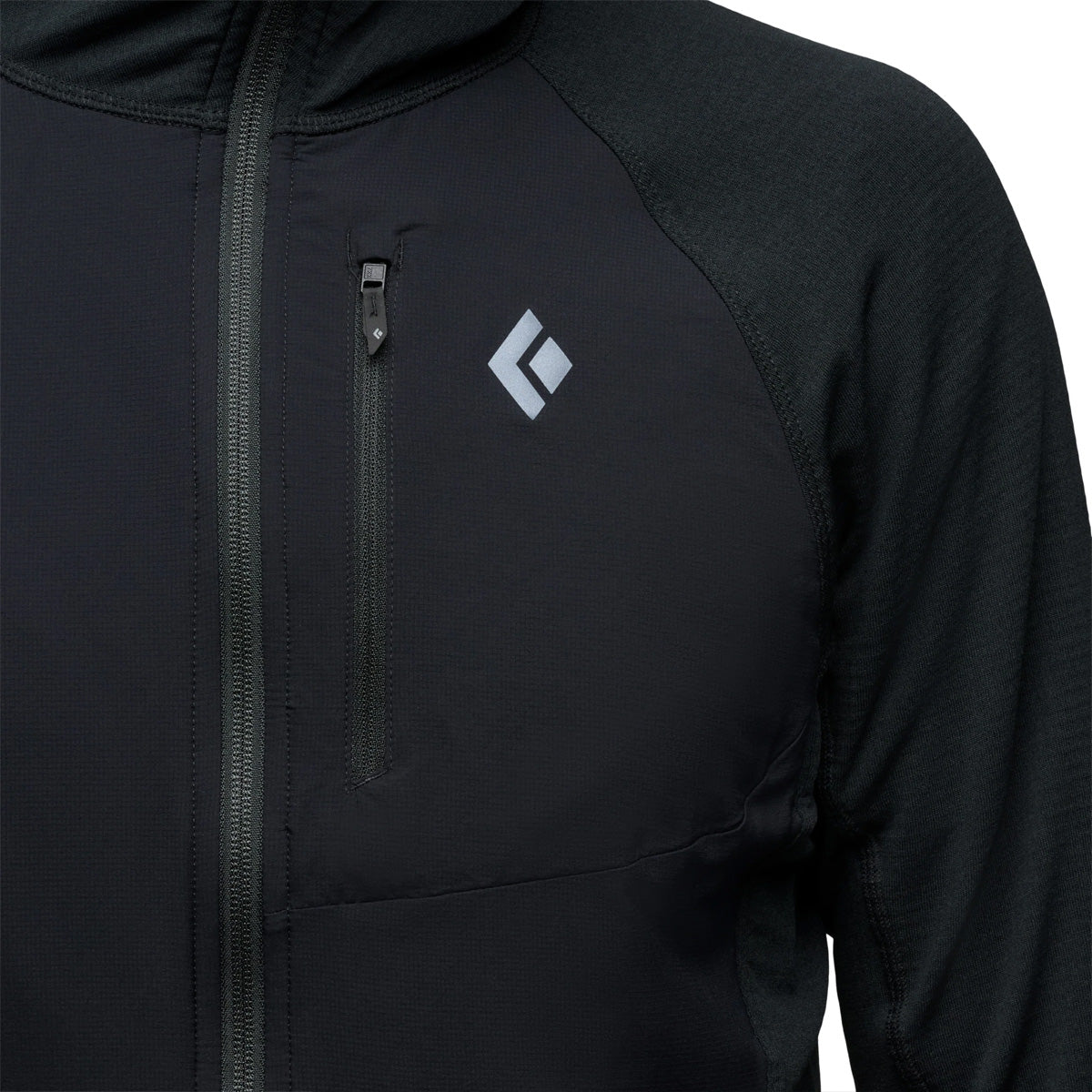 Black Diamond - Men's Coefficient LT Hybrid Hoody - Black-Black