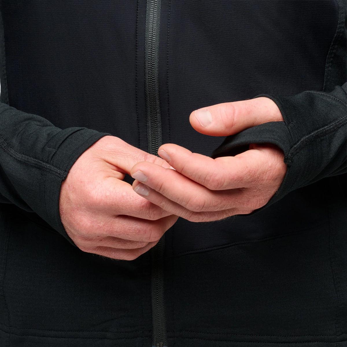 Black Diamond - Men's Coefficient LT Hybrid Hoody - Black-Black