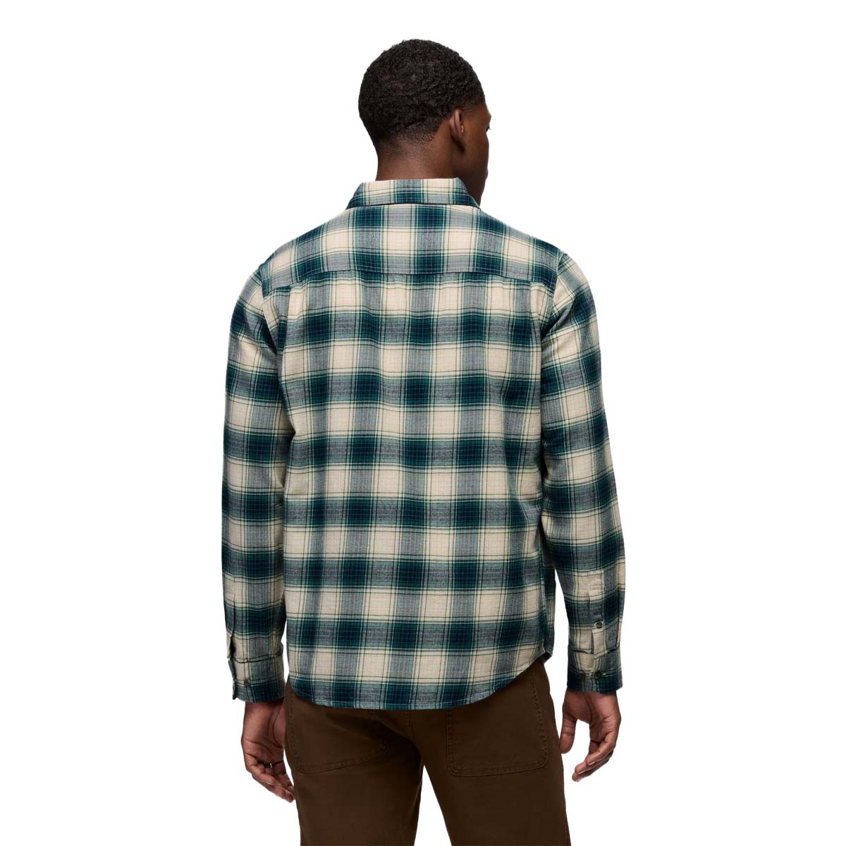 Prana - Dolberg Flannel Shirt - Blue Coral
