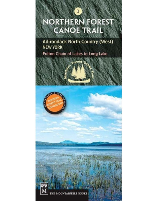 Northern Forest - NFCT Canoe Map #1 West ADK