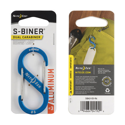 Nite Ize - S-Biner Aluminum Dual Carabiner - Blue
