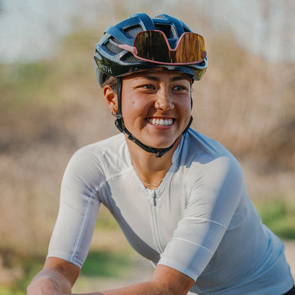 Smith - Bobcat - Matte Chalk Rose/ChromaPop Rose Gold Mirror