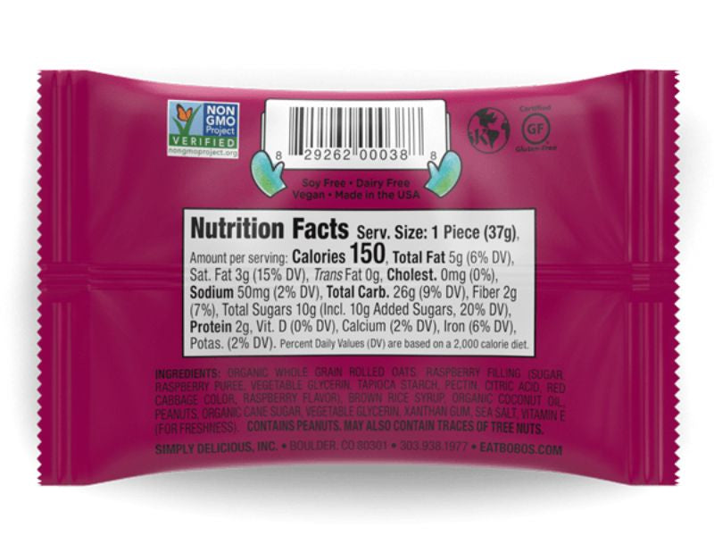 Bobos - Stuff'd Oat Bites - Apple Pie