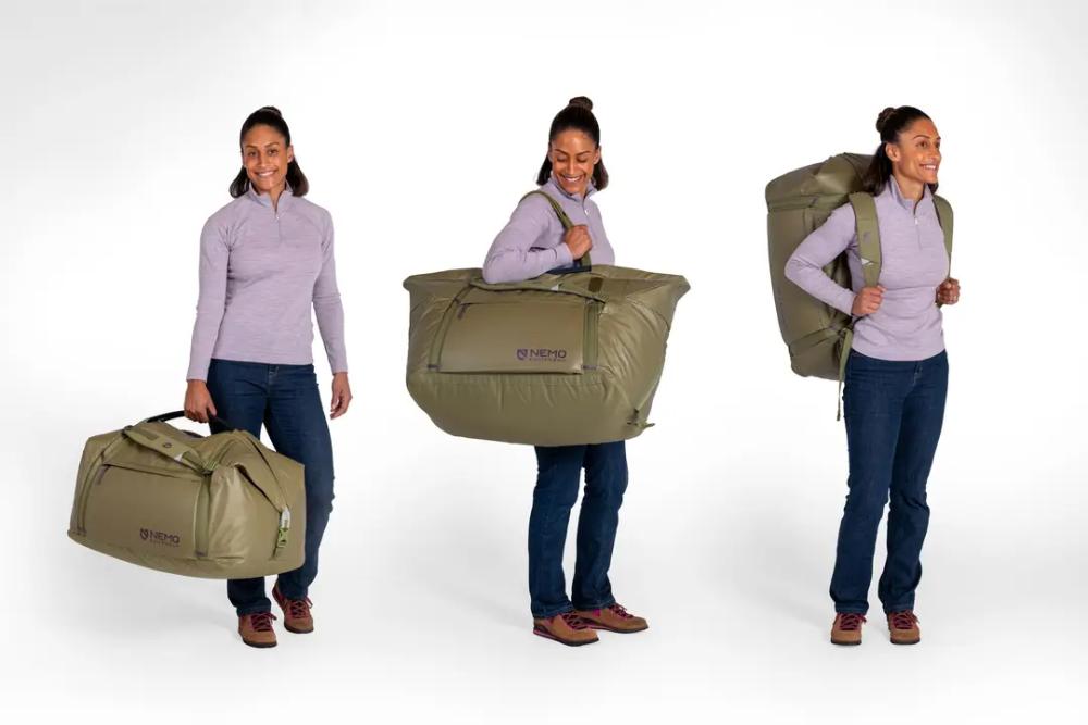 Nemo - Double Haul 100L Convertible Duffel & Tote - Nova