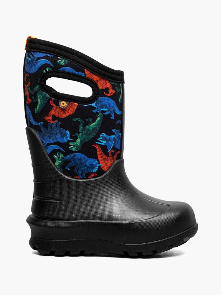 Bogs - Neo - Classic Real Dino - Blk Multi