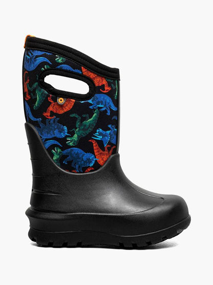 Bogs - Neo - Classic Real Dino - Blk Multi