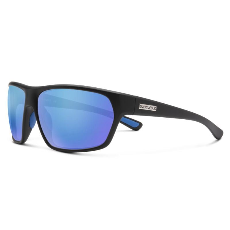 Suncloud - Boone - Matte Black; Polarized Blue Mirror