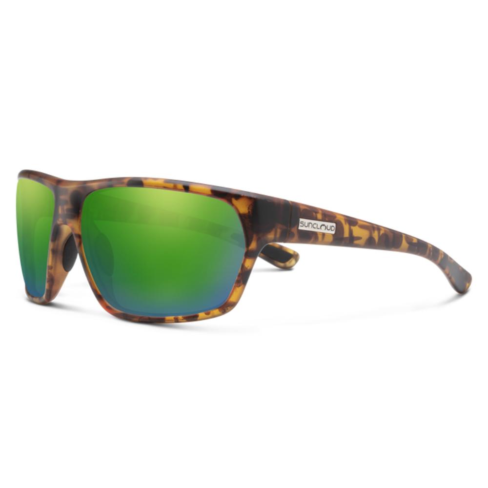 Suncloud - Boone - Matte Tortoise; Polarized Green Mirror