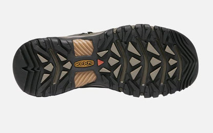 Keen - Mens Targhee III Mid WP - Black Olive/Golden Brown