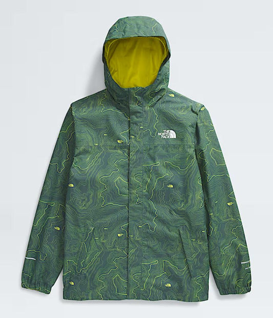 The North Face - Antora Rain Jacket - Boys' - Duck Green TNF
